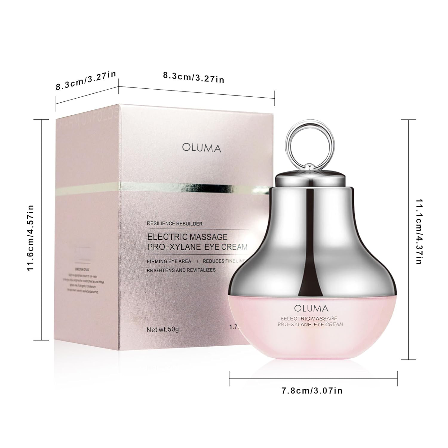 OLUMA EYE CREAM & MASSAGER